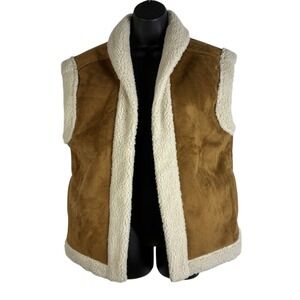 Old Navy Brown and Cream Vest
